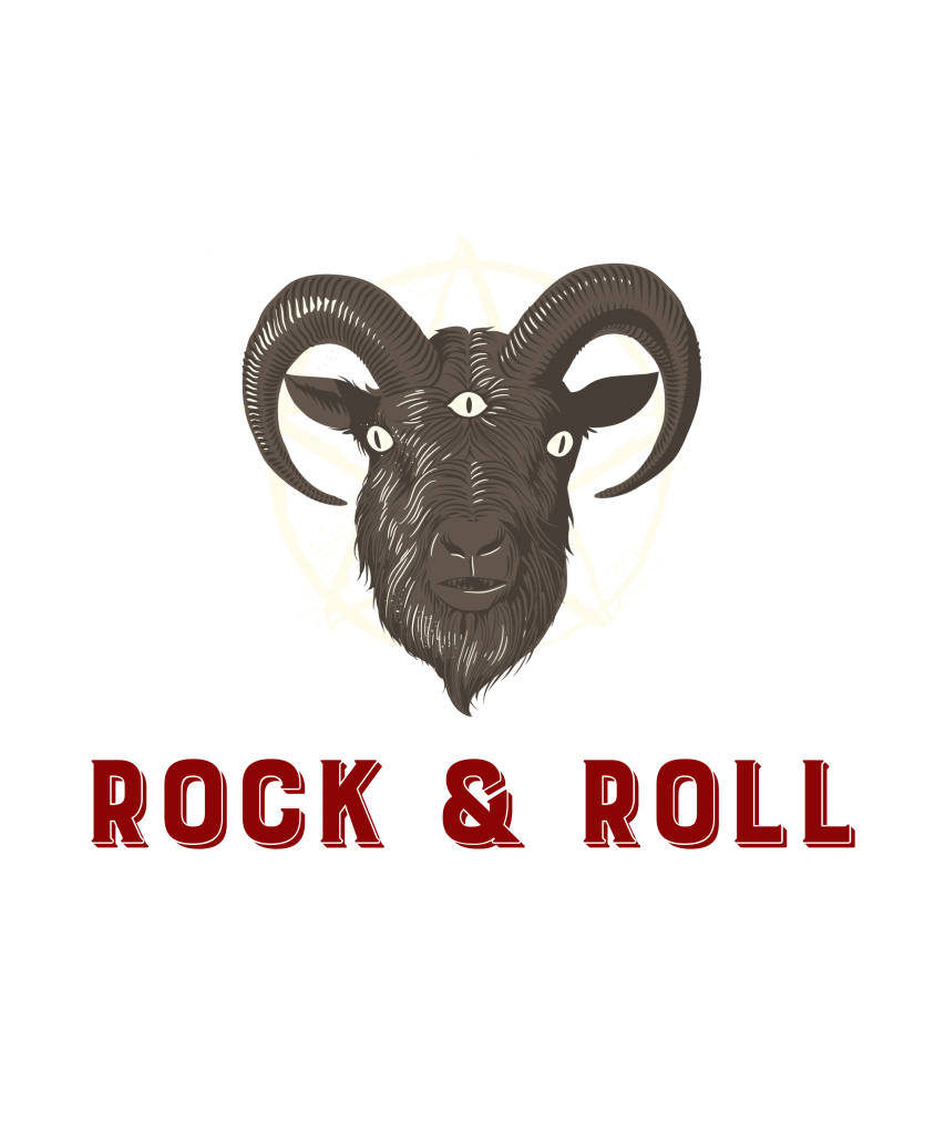 The Devil's Music Rock & Roll Design