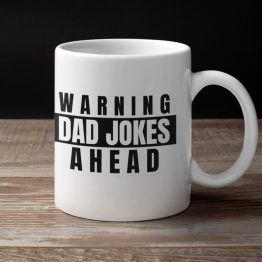 Vaderdag Mok Papa Warning Dad Jokes Ahead
