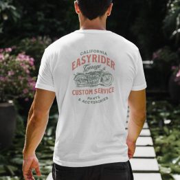Motor T-shirt California Easyrider Garage Back
