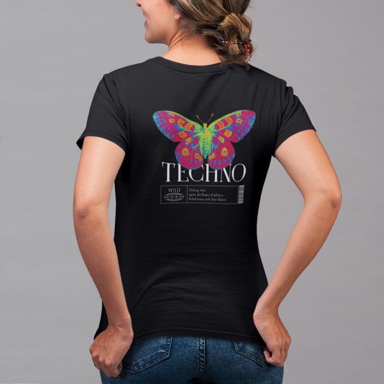 Techno Vlinder T-shirt Defying Rules