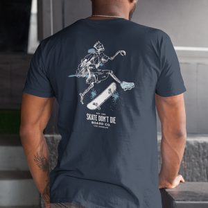 Skate T-shirt Skate Dont Die Board Co