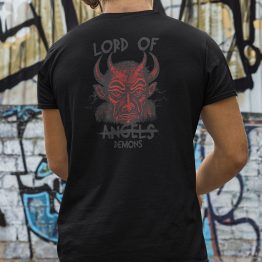 Skate T-shirt Lord Of Demons Zwart