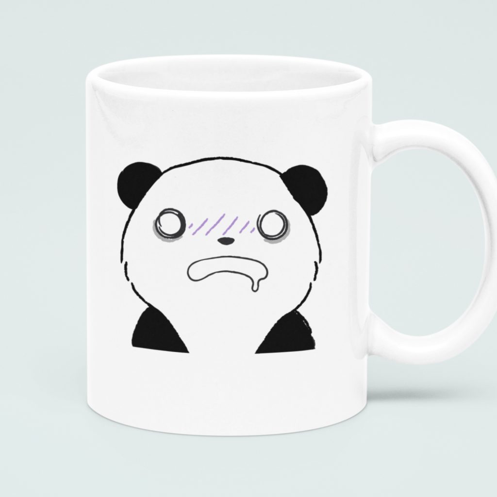 Grappige Mok Geef Me Mijn Koffie Panda