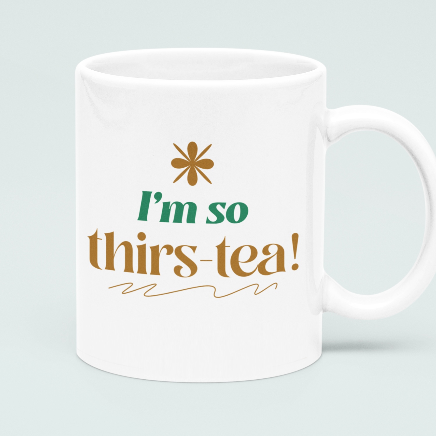 Grappige Thee Mok I'm So Thirs-Tea
