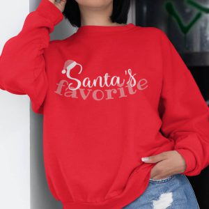 Dames Rood Santas Favorite