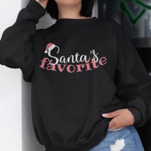 Foute Kerst Trui Dames Zwart Santas Favorite