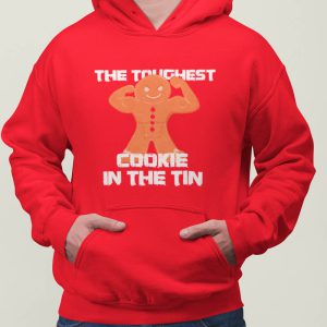 Foute Kerst Hoodie Rood Toughest Cookie In The Tin