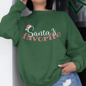 Foute Kerst Trui Dames Groen Santas Favorite