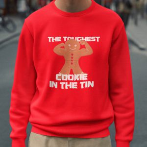 Foute Kerst Trui Rood The Toughest Cookie In The Tin