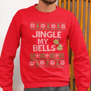 Foute Kerst Trui Rood Jingle My Bells