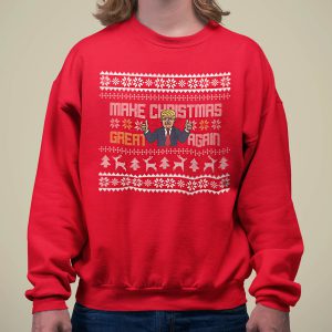 Foute Kerst Trui Rood Make Christmas Great Again