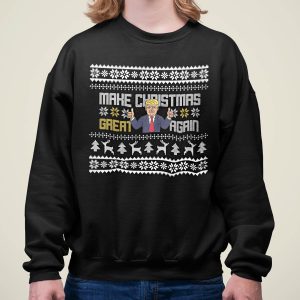 Foute Kerst Trui Zwart Make Christmas Great Again