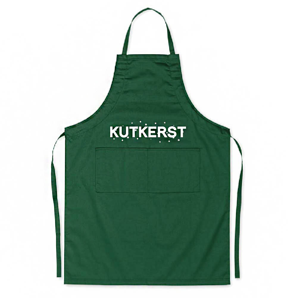 Groen Kerst Schort Kutkerst