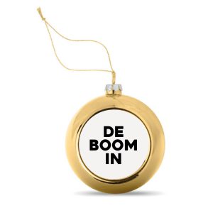 Kerstbal Goud De Boom In