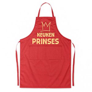Rood Schort Keuken Prinses