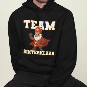 Sinterklaas Hoodie Zwart Team Sint