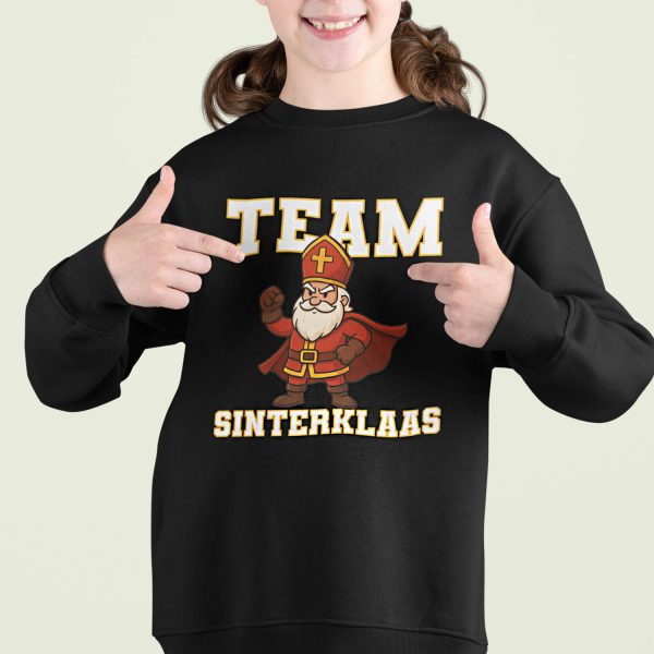 Team Sinterklaas trui kinderen – vrolijk en warm Sinterklaas design