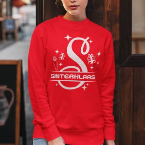 Sinterklaas Trui Rood Hoofdletter S