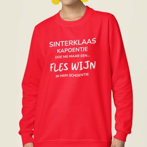 Sinterklaas Trui Rood Sinterklaas Kapoentje