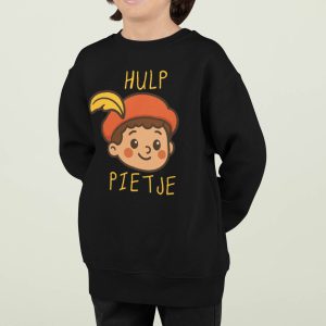 Sinterklaas Trui Zwart Kind Hulp Pietje