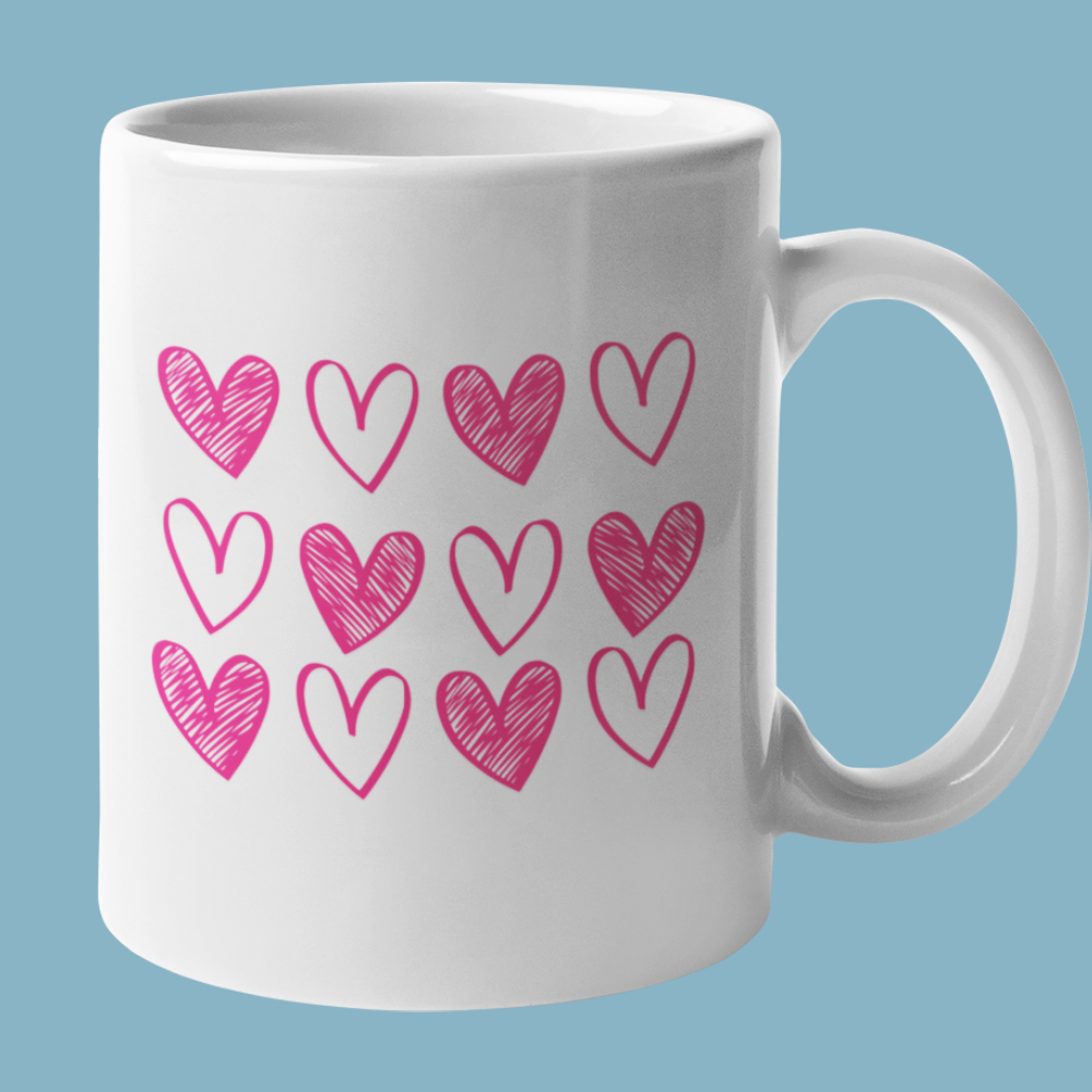 Valentijn Mok Little Hearts