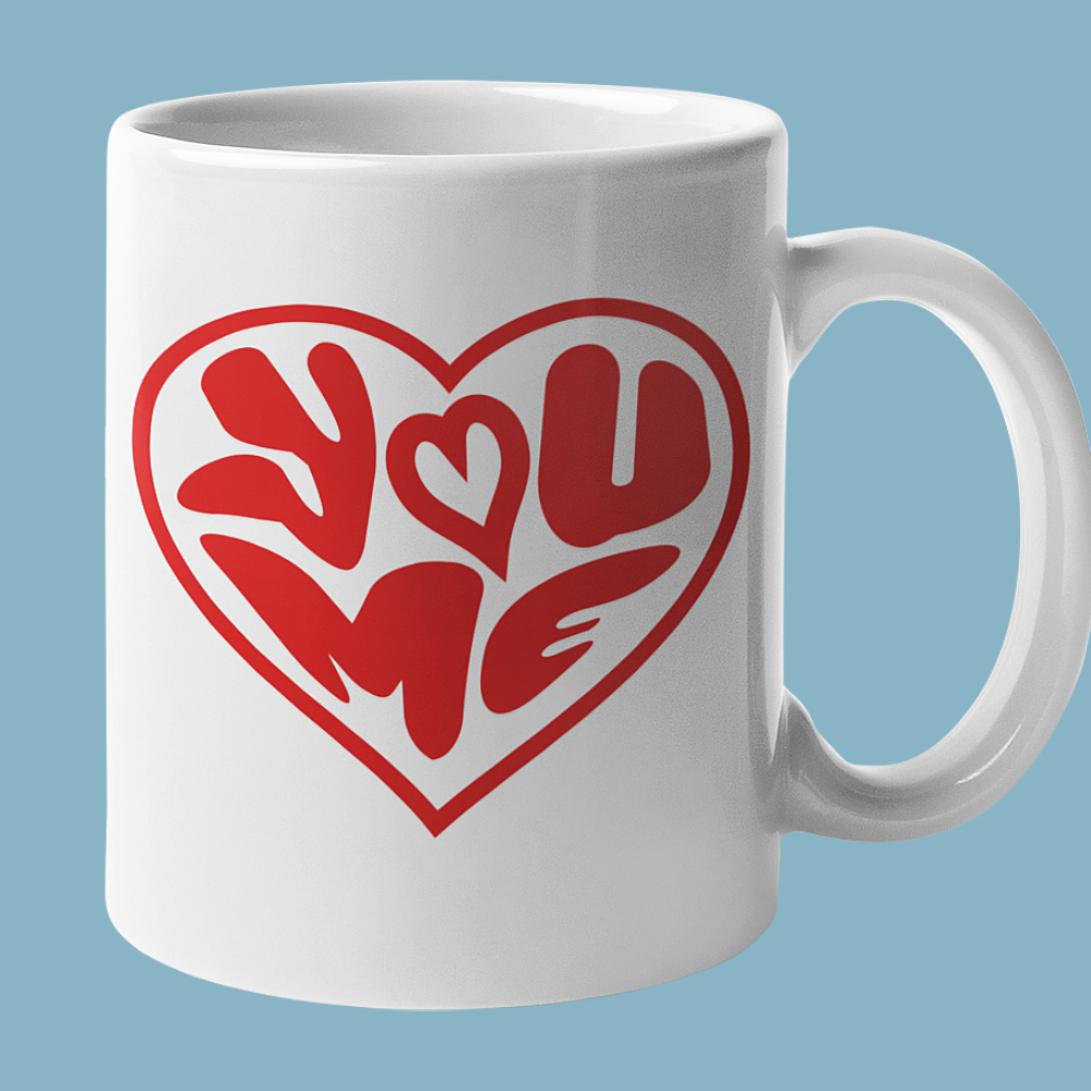 Valentijn Mok You Me Outline