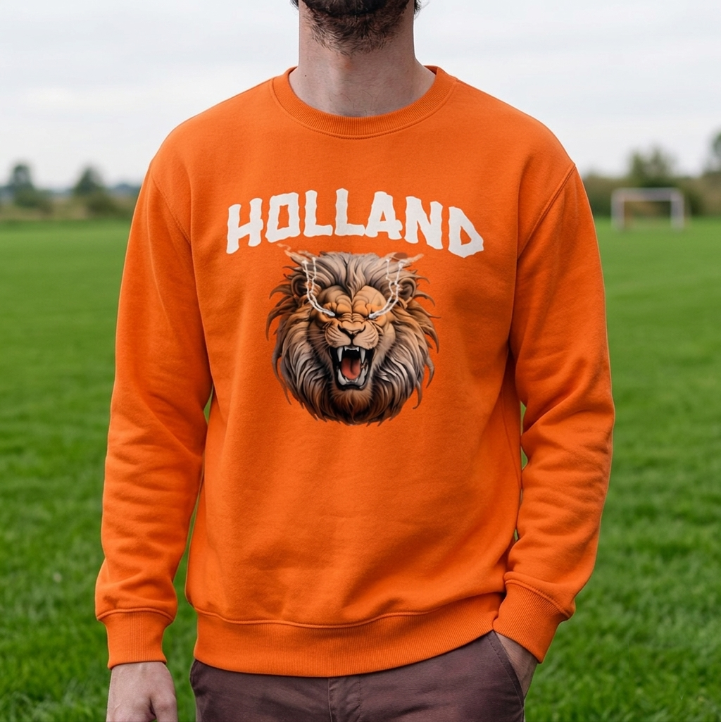 Koningsdag WK EK Trui Leeuw Lightning