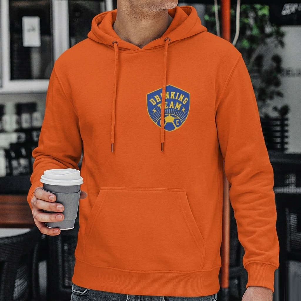 Oranje EK WK Hoodie FC Drinking Team